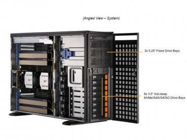 Serwer Supermicro SYS-741GE-TNRT 4U GPU Redudant 